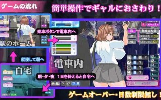 PC/SLG/电车内淫交～想触碰堕落的辣妹～ #電車内淫交～ギャルは触って堕としたい～ v1.2 汉化版