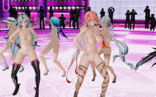 【MMD鳴潮】被害妄想携帯女子(笑)おまけ