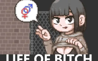【DLsite/动态/汉化/像素艺术】 婊子的生活 LIFE OF BITCH v1.0 【社团名:witCHuus//RJ01316163】