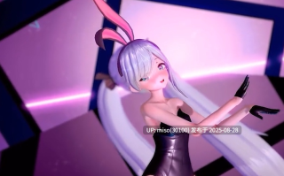 2.Iwara - 【SEX DANCE❤️Azur Lane❤️碧蓝航线】雅努斯💕Janus💕BOP BOP!💕