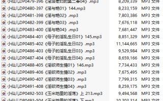 【有声小说】【二十一集合一】#小仙儿 部分合集【MP3版】【四个小时合集】【476-496】