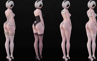 Collection大佬3d作品合集整理 各种同人LOL 2B 守望