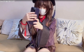 cos原神胡桃足穴侍奉肉偿还债内射白虎小穴 🔖#小欣奈 🏷️#白虎 #白丝 #胡桃