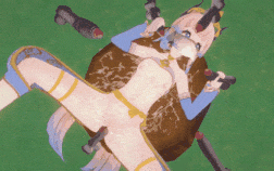 新作-珊瑚宫心海 西域风情 隔着面纱口爆吞精 与丘丘人野外多P