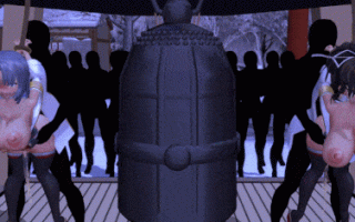 巫女雪泉、飛鳥　W凌辱