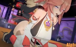 原神八重与丘丘人