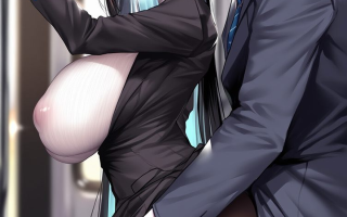 AI绘画 调月莉音 163P 黑丝 NTR