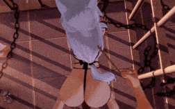 新作-《明日方舟Arknights》迷迭香玩毛线球被捆起来了，不如我们。。。-HD