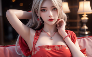 AI 绘画   诛仙-小白