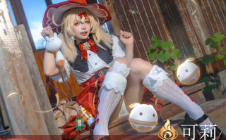 111 – 咬一口兔娘(黏黏团子兔)-『琪花星烛·可莉』可莉炸鱼舞[66P1V]