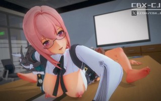 绝区零 月城柳 CBX-CJW 3分钟短篇 剧情 配音 3D 呆萌合集