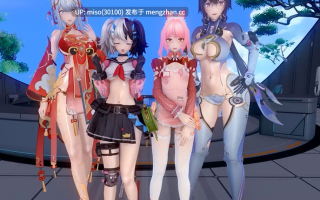 9. [尘白禁区snowbreak]薇蒂雅x辰星x小老师x豹豹 5p []