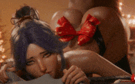#BLEACH 死神 四枫院夜一 Yoruichi- Christmas Animation #无码 #背后位 #H69 Verse 3011912