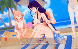 新作-[Genshin Impact] Raiden Ei & Inazuma Girls on the Beach