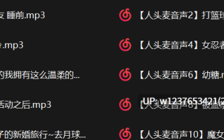 冰糖IO中文音声小合集【111M】