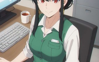 17.UnrealBeautyAIMIX NO.62 Office yor