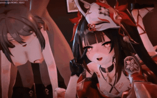 【黑丝 巨乳 调教 爆操 中出】新作--MOMO - NO.034_【Sparkle×Vita】❤花火×薇塔×淫趴❤【NTR】