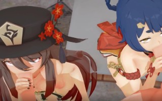 Iwara - 【崩+原】全角色同屏淫趴地狱【Koikatu】