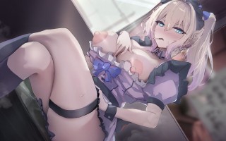 RJ01362842【CV.町谷めろ】実はドMのヤニカスメイドのおねいさんをひたすら追い詰めるお話【長乳乳首責め】