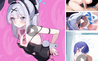 M21-0189 #キリユキ #碧蓝档案 #芙宁娜 #兔女郎