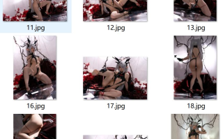 星之迟迟 碧蓝档案 天雨亚子 银镜伊织 毒蛇泳装 3套图 共176P