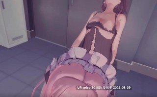 Iwara - 【NTR】Elysia x Kafka【愛莉希雅X卡芙卡】 