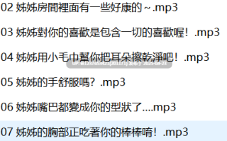 [RJ203814]【中文】如果早知道，身体会被婕姊玩坏掉