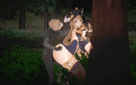 【爆乳 丘丘人 乳交 骑乘 内射】【hilichurl】Navia’s little secret-娜维娅