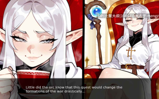 2D日式AICG兽人小说SLG 机翻 -- 最后的兽人必须娶十位妻子 The Last Orc Must Get Ten Wives [v1.1] 900mb