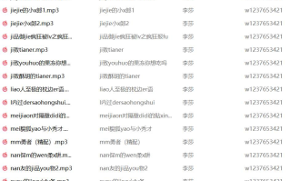 李莎中文音声合集【2.52G】