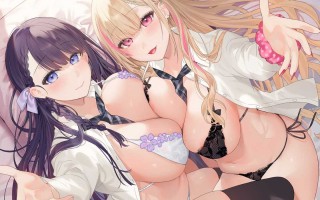 RJ01340837【秋野かえで】【みたかりん】放課後添い寝クラブ ～ダブルJKかずはと和歌のふかふかおま○こでぱんぱん添い寝～【安眠添い寝トラック付】 