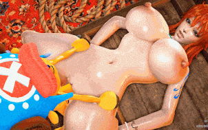 6[3D无修CV] KRILINRESORT 新作：QUESTFORTHECHEST 娜美 X 乔巴