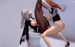 新作-Yixuan (Skin) x Tsukishiro Yanagi Futa WIP (ZzZ) 仪玄 x 月城柳