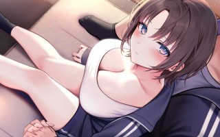 RJ01401380【餅梨あむ】《全編囁き》普段は気の強いJKが僕の前だけ甘えたな恋人になるイチャあまセックスASMR 