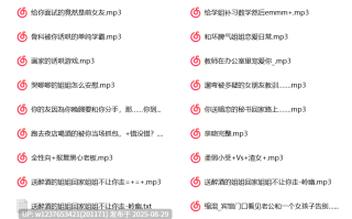 岭幽中文音声合集【492M】