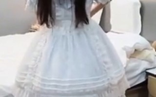 (洛丽塔系列)天蓝色白丝洛丽塔