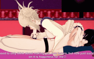 【黑丝 巨乳 喷潮 口交 内射】Himiko Toga hentai sex