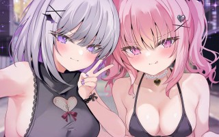 RJ01345254【天知遥】【涼花みなせ】【KU100】眠らぬ街のマスカレード♪ パリピギャルズのえちかわパーティ!!