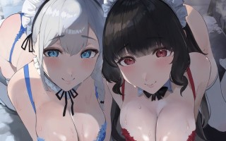 【烧女仆在两边舔来舔去的怎么睡啊🥵】RJ01392175【涼花みなせ】【みもりあいの】フル勃起でメイドの発情トロマンに生ハメしたまま寝れますか?【スローセックス/ずっと生ハメ】