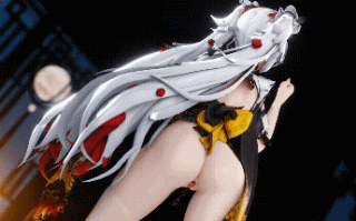 【裸舞/mmd】【无道具差分】椿裸舞（3分40s）