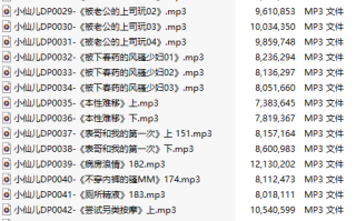 【有声小说】【十六集合一】#小仙儿 部分合集【MP3版】【三个半小时合集】【28-43】