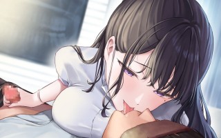 RJ01318784【姫華にちか】新人歯医者のベロチュー歯みがき〜ごめんなさい、吸っちゃいますね…?【KU100】