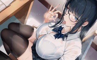 【文学少女怎么是烧鸡啊，要被榨干力🥵】RJ01330640【逢坂成美】清楚(大嘘)なクラスの同級生に誘惑されて留年するわけがない!!～マゾの悦びを教え込まれて～