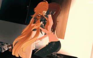 【巨乳 黑丝 扶她 爆操 喷潮 中出 爆射】新作-063 Chasca x Mavuika FUTA-恰斯卡x玛薇卡sex