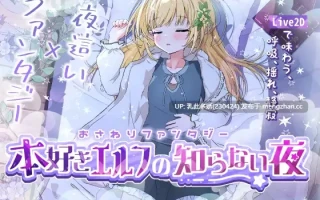 14[SLG动态生肉PC] おさわりファンタジー 本好きエルフの知らない夜 动态生肉版 [670M]