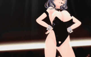 【催眠 跳舞 巨乳 乳摇】バニーな沙◯叉ク◯ヱの乳揺れストリップBunny Style(差分-衣装、羞恥、催眠、ラ◯ィ、フ◯キ)