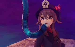 3D原神高质量小合集:胡桃 菲谢尔 尤拉 莫娜 刻晴 丘丘人与史莱姆等