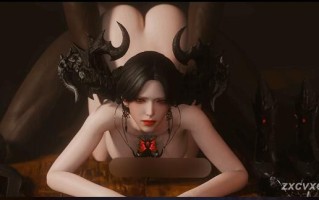 天使+特莉丝+艾达王+蒂法 黑色巨根中出 