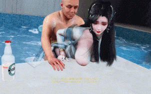 [3D]牛头人爱好者：清漪-泳池NTR 