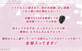 [RJ01044333][ちょこうさぎ ]ドスケベメイドの本気(ガチ)エロハーレム ～一滴残らず出してください♪～